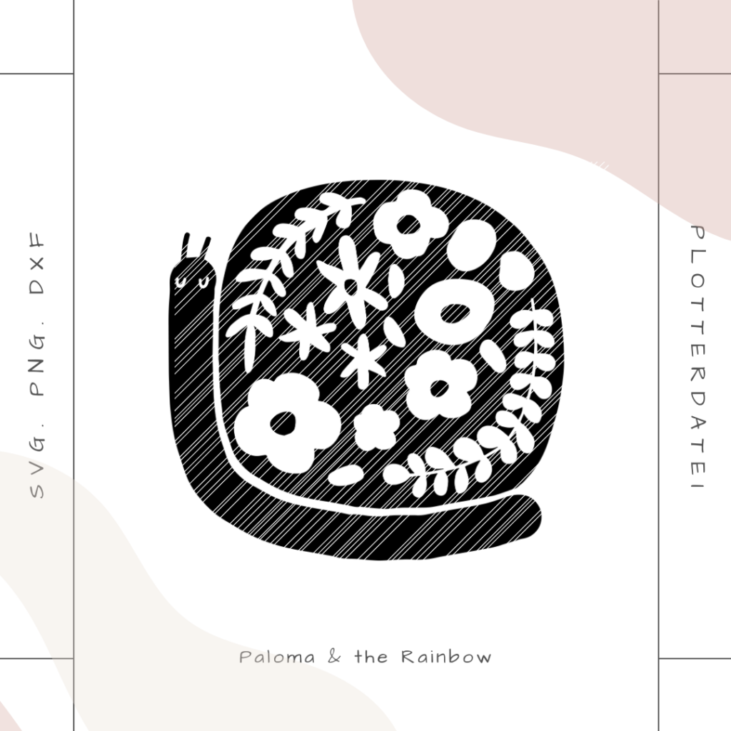 Plotterdatei Siebdruckvorlage Plotten digitale Datei Schnecke Plotterdateien und Siebdruckvorlagen